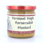 Stowe Mercantile Vermont Maple Horseradish Mustard 