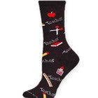 Teacher Sock- Black