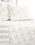 Monique Platinum Quilted Sham