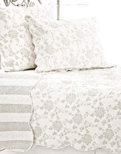 Monique Platinum Quilted Sham