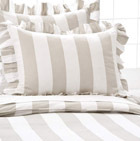 Pine Cone Hill Monique Stripe Platinum Bedding
