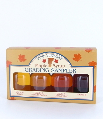 Pure Vermont Maple Syrup Grading Sampler