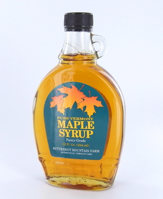 Pure Vermont Maple Syrup in Glass Bottles 12 oz