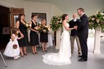 Ceremony on porch