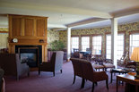 Shelburne Bay Lobby and Fireplace