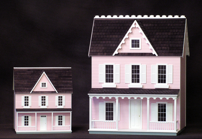 1/2 Scale Finished Farmhouse in Pink