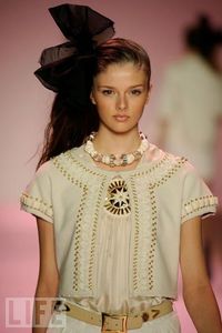 Ribbon and Bead Detailed Jacket