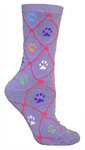 Cat Paws lavender LW514