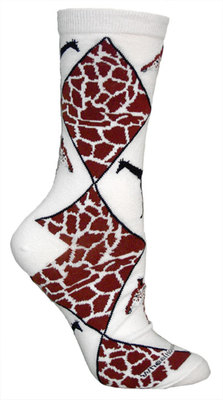 Giraffe on white LW517