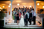 Friends on Front Stairs