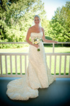 Beautiful Bride on East Porch