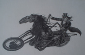 Pencil - Motorcycle
