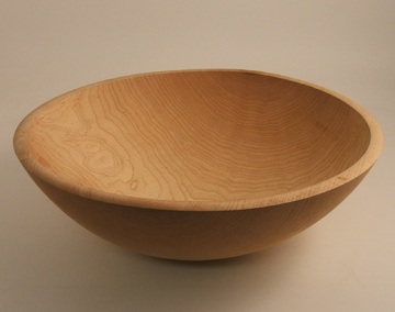 Turned Maple Hardwood Bowls 