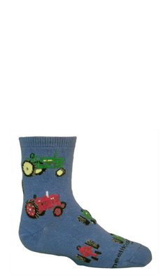 Tractors, child on blue PH966s