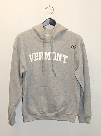 Vermont Hooded Sweatshirt -Grey