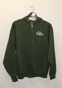 Stowe Vermont Zip Hoodie - Green