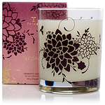 Moonflower Poured Candle