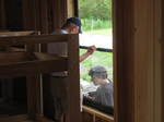 Eastern Star Cabin #1 Gets Windows & Doors2
