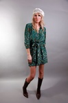 Button Down Tribal Dress