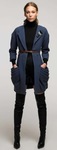Drape Pocket Coat