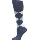 Fashion Knee High Denim Argyle