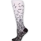 Fun Fashion Knee High Music Notes Cascade