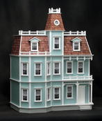 Finished Newport Dollhouse Model