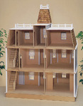 Finished Newport Dollhouse Model