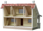 1/2 Inch Scale Classic Bungalow Dollhouse Kit