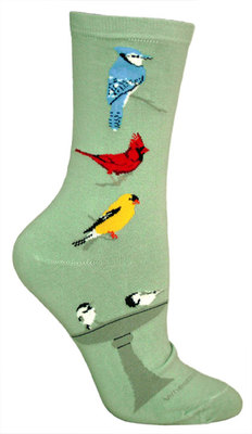 Songbirds on mint LW576