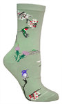 Hummingbirds on mint LW574