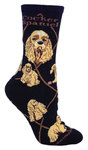 Cocker Spaniel on black PH1055