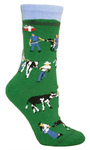 Strolling Heifers on green PH1061