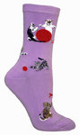 Kittens on lavender LW566