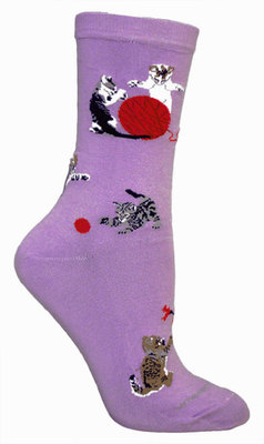 Kittens on lavender LW566