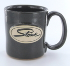 10 oz Handcrafted Stoneware Mug with Stowe Logo(Available in 5 Colors!)