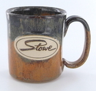 10 oz Handcrafted Stoneware Mug with Stowe Logo(Available in 5 Colors!)