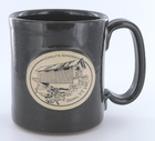 10 oz Handcrafted Stoneware Mug with Emily's Bridge(Available in 7 Colors!)