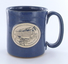 10 oz Handcrafted Stoneware Mug with Emily's Bridge(Available in 7 Colors!)