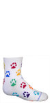 child Colorful Cat Paws white PH1018s