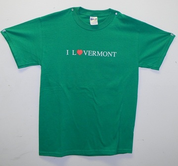 I Love Vermont Tee Shirt