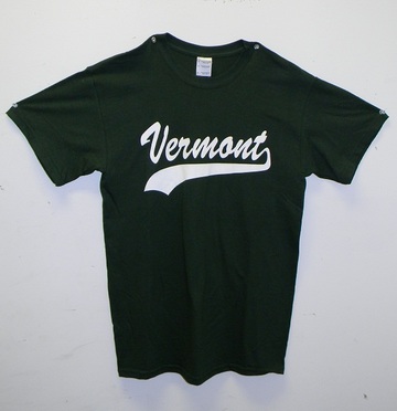 Vermont Swoosh Tee - Hunter Green