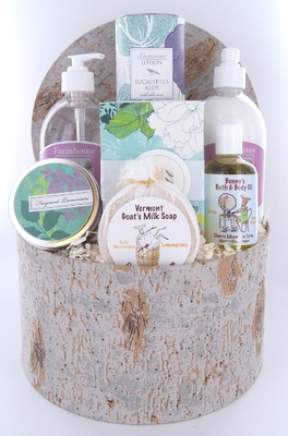 Deluxe Bath and Body Basket