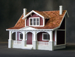 1/2 Inch Scale Classic Bungalow Dollhouse Kit