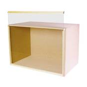 12 Inch Deep Front-Opening Display Case