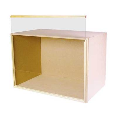 12 Inch Deep Front-Opening Display Case