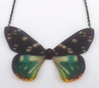 Blue Butterfly Necklace