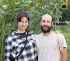 Tucker Andrews and Jennica Stetler, Monitor Barns Farm Managers