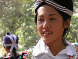 Hmong girl, Laos