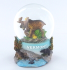 Vermont Moose Snow Globe